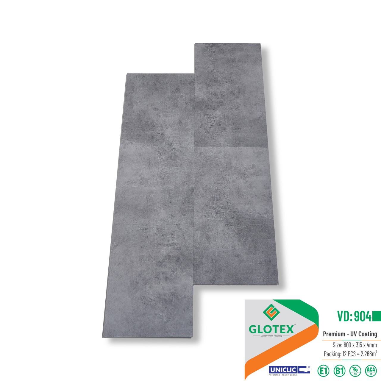 Sàn nhựa glotex hèm khóa vân đá VD904 ( Hết hàng bỏ mẫu) - SÀN ...