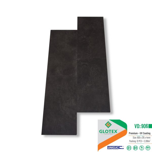 Sàn nhựa glotex hèm khóa vân đá VD906