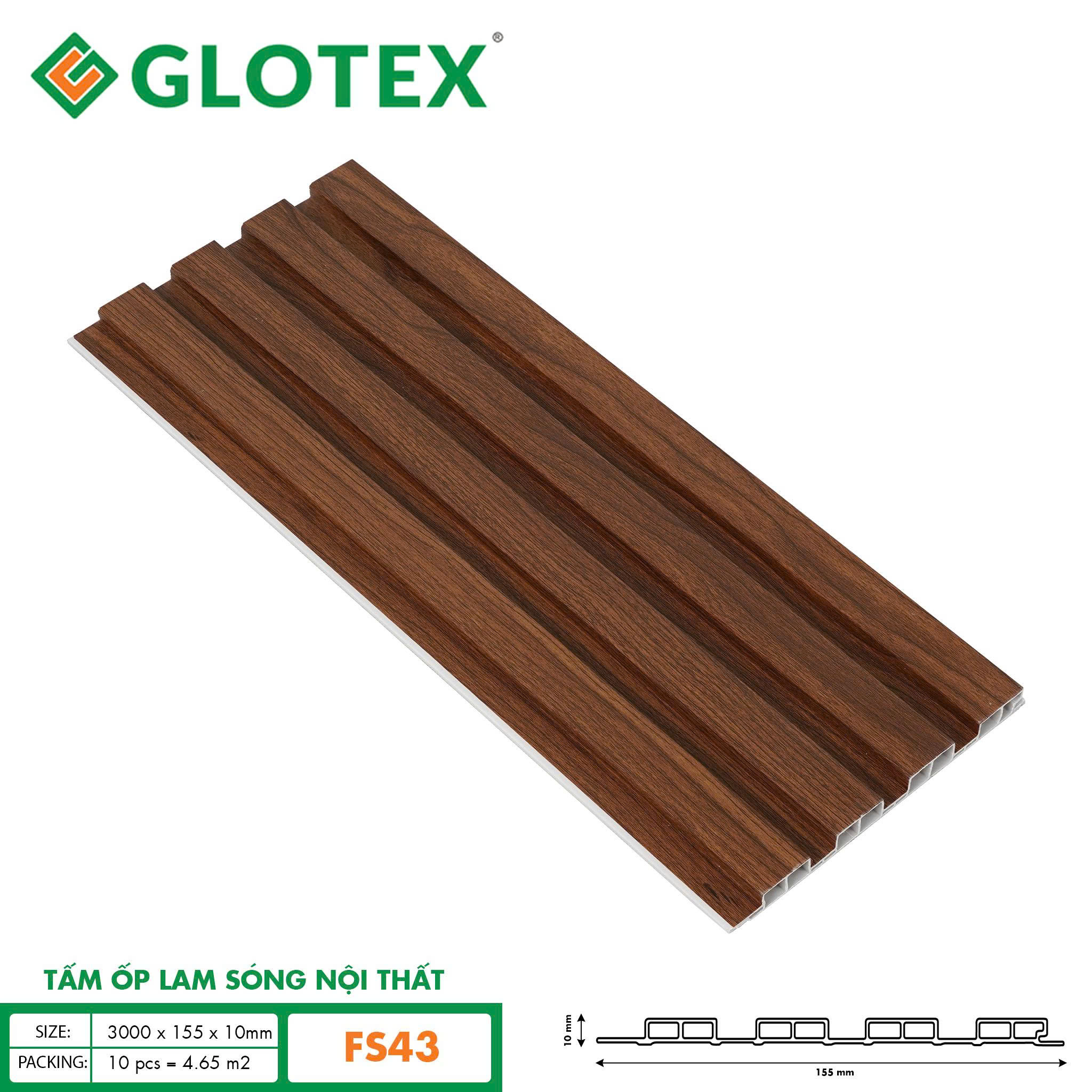 4 sóng nội thất Glotex FS43