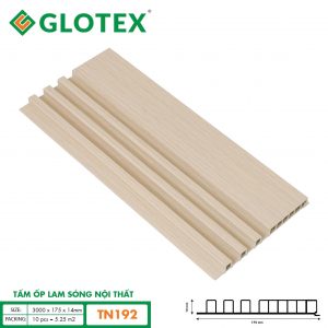 Tấm ốp lam sóng nội thất Glotex TN192