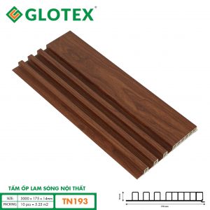 Tấm ốp lam sóng nội thất Glotex TN193