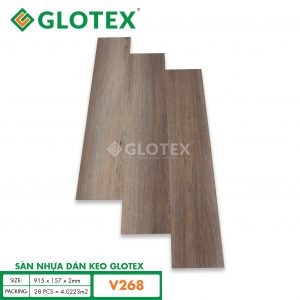 Sàn nhựa Glotex bóc dán V268