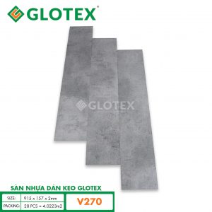 Sàn nhựa Glotex bóc dán V270